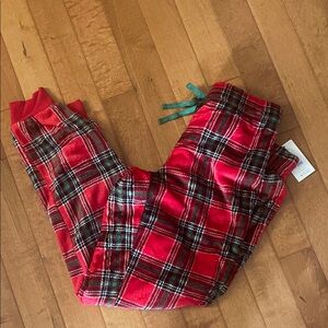 Secret Treasures Red Plaid Pajama Pants